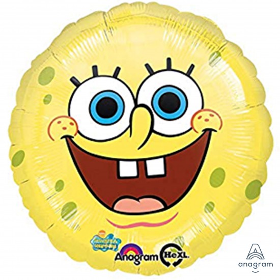 09488 18" SpongeBob™ Smiles Balloon (Not Inflated) 