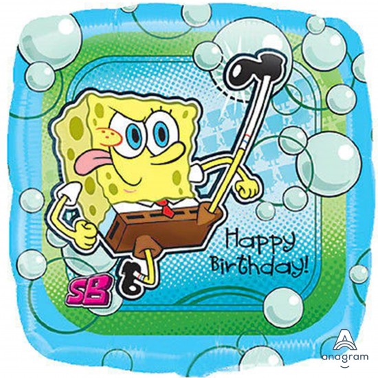 15744 18" SpongeBob Kick'n Birthday