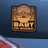 271670 Baby Yoda Mandalorian car decal