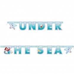 79969   The Little Mermaid Jointed 6ft. Happy Birthday Banner (183cm) 6FEET