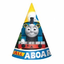 251752 Thomas and Friends Cone Hats 8ct