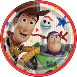 552367 Toy Story 4 Dinner Plates 8ct