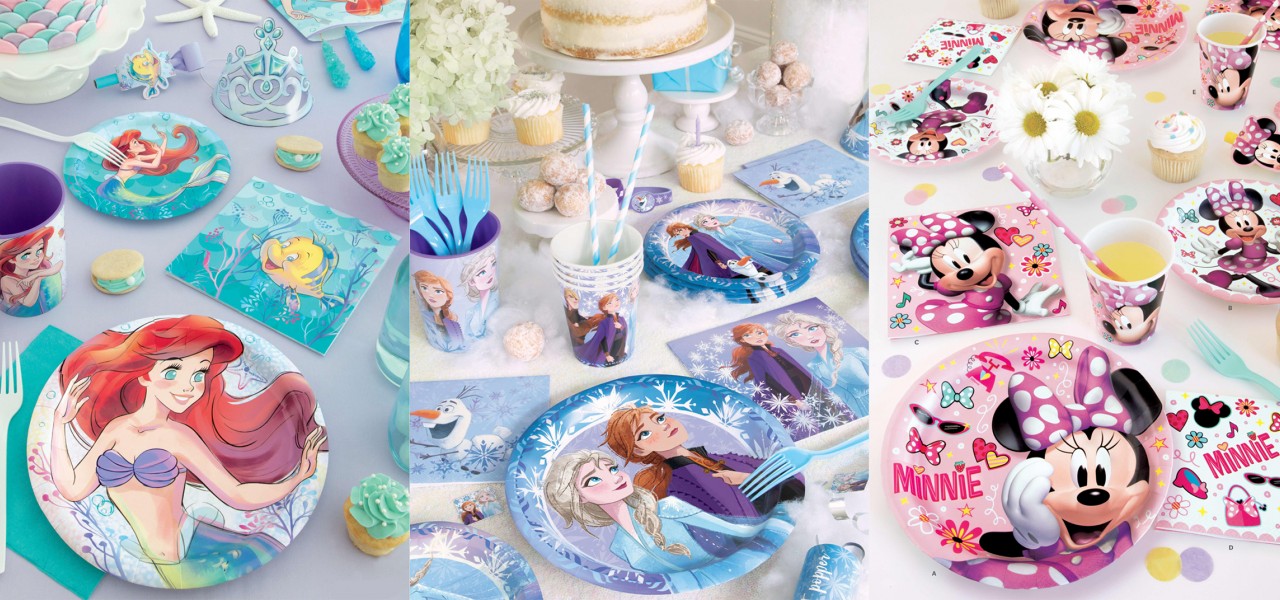 Mermaid-Frozen-Minnie-Party-Supplies